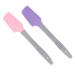 Frcolor 4 pieces of spatula made of silicone wax removal of the wax pencil applicator Waxes from silicone cosmetic spatula silicone silicone spatula small pebble gel depilatory wax face