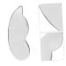 Beavorty Stainless Steel Gua Sha Tool - Facial Scraping Board for Effective Face Massage | Anti-Aging Face Massager - Buy Online on SooperMarket.com