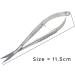 SANDBROS Curved Cuticle Scissors Grooming Professional Self Opening Scissors from Stainless Steel - Scrapbooking and Decoupage Curved Scissors - Buy Online on SooperMarket.com