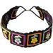 JSGHGDF Floral Knitted Headband for Women Stretch Turban Floral Crocheted Granny-square Ethnic Tie Head Wrap Headband Sun flower headband - Buy Online on SooperMarket.com