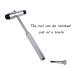 QIYUN Tromner Neurological Reflex Hammer for Nurses & Medical Students - Black - Buy Online on SooperMarket.com