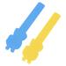 Plastic Tongue Depressor Portable Tongue Tip Trainer Mix Color 2pcs for Girls for Home