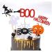 Halloween Cake Topper Set - Haunted House, Ghost, Pumpkin Cupcake Decorations for Wizard, Ghost, Spider Party - Buy Online on SooperMarket.com