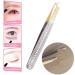 Slanted Stainless Steel Eyebrow Tweezers - Anti-Skid Sharp Tweezers for Facial Hair - Buy Online on SooperMarket.com