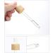 Milists 2 Empty 30ml Drip Bottles | Transparent Liquid & Lotion Dropper for Makeup Cosmetics Samples & Eye Fluid - Buy Online on SooperMarket.com