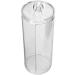 Clear Acrylic Cosmetic Cotton Pad Holder | Stylish Storage Organizer for Cotton Balls Swabs & Q-tips | Perfect Gift for Girls & Ladies - Buy Online on SooperMarket.com