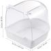 POPETPOP Covered Bird Bath for Small Birds - Ideal for Canaries, Budgies, and Parrots - White - Buy Online on SooperMarket.com