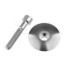 Wanyifa Ti Titanium Headset Stem Top Cap 1-1/8" with Titanium Bolt M6 x 35mm Normal Titanium