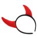 ABOOFAN Horn Headband Halloween Headbands for Women Halloween Horns Headband Cow Horn Headdress Devil Costume for Women Ladies Devil Costume Devil Cosplay Costume Plastic Props Photo Child