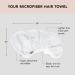 Kitsch Quick Drying Microfiber Hair Towel - Pink & White | 1 EA - Buy Online on SooperMarket.com