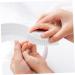 FOMIYES Nail Brush Fingernail Scrubber Brush Nail Cleaning Scrubber Brush Sink Scrubber Soft Stiff Bristles Toe Scrubber Nail Cleaner Brush Toe Brush Polyester Manicure Plastic Brush White 11.5x5cm White - Buy Online on SooperMarket.com