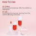 3-in-1 Natural Lip Cheek & Eye Tint with Jojoba Oil & Pomegranate - Cherry Pink 100% Natural - 5 ml - Buy Online on SooperMarket.com