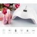 Nail Lamp with Dual Light Sources 36W UV LED Quick Drying Nail Art Machine for All Gel Polish Nail Dryer with 12 Lamp Beads Intelligent Infrared Induction (Yinhings7039pm4ud-12) - Buy Online on SooperMarket.com