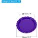 PATIKIL 1 Inch Flat Decorative Bottle Caps 50 Pack Craft Bottle Pendant Trays Double Sides Printed for DIY Pendants Craft Scrapbooks Purple - Buy Online on SooperMarket.com