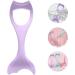 KALLORY Mascara Brush Eyelash Tool Pink Makeup Mascara Applicator Eyelash Makeup Aids Sticker Girl Eyelashes Violet - Buy Online on SooperMarket.com
