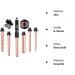 Bestope Pro 6 in 1 Curling Iron Set - Versatile Lockenstab with Attachments Ceramic Curling Wand for Perfect Curls Pink Gold 9-32mm International Shipping Available - Buy Online on SooperMarket.com