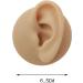 Soft Silicone Human Ear Simulation Template Jewelry Display for Earrings Suitable for Ear Lobe Drilling Exercises and Exercises - Buy Online on SooperMarket.com