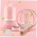 BELLIFFY 1pc Volcanic Stone Oil-absorbing Ball Facial Volcano Stone Roller for Face Volcanic Rock 7.5x3cm Pink - Buy Online on SooperMarket.com
