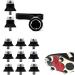 Buy Football Tunnels & Cuican FLA Soccer Shoe Screw Caps - 12 Pieces Aluminum Replacement Caps & Key for Optimal Performance - Buy Online on SooperMarket.com