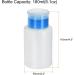 sourcing map Solvent Alcohol Dispensers 180ml(6.1oz) Straight Push Down Liquid Dispenser Pump with Sealing Stainless Steel Lid for Acetone Cleanser Polish Remover Blue Straight Blue - Buy Online on SooperMarket.com