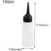 Zonfer 1pc 150ml Salon Hair Color Measuring Applicator Bottle Scale Hairdressing Hair Styling Tool - Buy Online on SooperMarket.com