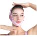 Chin Strap for Double Chin for Women Soft V Line Face Lifting Chin Strap Double Chin Reducer Slimming Face Mask Lifting Belt (Purple Pink) - Buy Online on SooperMarket.com
