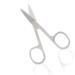 Premium Men's Nose Hair Trimmer Stainless Steel Eyelash Trimmer Professional Eyebrow Beard Eyelash Scissors Men's and Women's Facial Hair Grooming Small Scissors