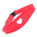 VICASKY Hair Cutting Guide Hair Bands Head Band Hair Ties Tiara Silicone Haircut Band Haircut Tool Neckline Shaving Template for Haircut Hair Fade Guide Portable Red Mold Child Red 56x4cm