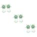 FOMIYES 3 Pairs Antique pair clip bride hair clip bill hair clips for women vintage hair clips hair accessories kimono hair barrettes hair bedazzler flower hair clip vintage hairpins