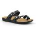 Zullaz Heidi Orthotic Sandals for Women - Biomechanical Arch Support - Black, Size 9 - Buy Online on SooperMarket.com