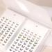 Nail Sticker Album Nail Art Decal Storage Bag Card Display Book Container 80 Slots - Buy Online on SooperMarket.com