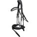 Schockem hle Malibu Anatomic Snaffle Bridle - Black Full Size | Premium Equestrian Gear | International Shipping Available - Buy Online on SooperMarket.com