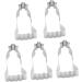 Zerodeko Cake Stencils 5pcs Decked Accessories Baby Cookie Cutters Cookies Mold Creative Die Stainless Steel Mold Metal Cookie Molds Fondant Cutters and Baking Supplies Small Tools Biscuit - Buy Online on SooperMarket.com