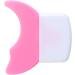 Eyelash Applicator Baffle Eyelash Mascara Smear Shield Double Arc Smoothing Surfaces Perfect Fitting for All Face Shapes (Peach Pink) - Buy Online on SooperMarket.com