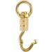 AOWESM Solid Brass Panic Snap 1-1/8 Inch X 4-1/4 Inch Quick Release with Round Swivel and Twist Body (1 Piece) - Buy Online on SooperMarket.com