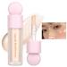 White Liquid Highlighter Shimmer Face Oil Glitter Makeup for Face Eye Body  Pigmented  Long Lasting  Smooth  Loose Glitter for Crystals Makeup (White-01 White_01