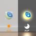 Annmore Night Light Socket for Children - Twilight Sensor Orientation Lights for Newborns | 2-Piece Baby Slumber & Breastfeeding Essentials in Moon Yellow - Buy Online on SooperMarket.com