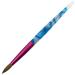 PANA USA Size 8 Acrylic Nail Brush - Pure Kolinsky Hair, White Swirl Blue Handle - Buy Online on SooperMarket.com