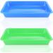 Weoxpr 5 Pack Multicolor Plastic Art Trays - Crafts Organizer for DIY Projects, Painting, Beads - School & Home Art Supplies - Buy Online on SooperMarket.com