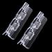 2Pcs Fish Tanks Glass Cover Clip,6mm/8mm/10mmAquariums Fish Tank Acrylic Clips Glass Cover Support Holders Universal Lid Clips for Rimless Aquariums