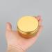 Zeoabsy 10 Pieces 80ml Gold Aluminum Empty Jars - Durable Stylish Containers for All Your Needs | Buy Internationally - Buy Online on SooperMarket.com
