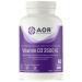 AOR - Vitamin D3 2500 IU - 60 Capsules - Supports Bone and Teeth Health - Ideal for Adults - Premium Quality Vitamin D Supplements 60 count (Pack of 1)