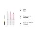 Nasal Hair Trimmer for Women | 2-in-1 Touch Beauty Eyebrow & Nose Hair Cutter AG-1458A (Pink) Painless Precision Remover for Ears & Face - Buy Online on SooperMarket.com