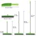 Long Handle Rubber Broom Set for Pet Hair Removal and Cleaning Indoor & Outdoor Spaces - Buy Online on SooperMarket.com