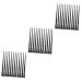Healeved 36 Pcs Eyeliner Brush Eye Shadow Brush Flat Liner Brush Eye Shadow Blending Brush Black Nylon