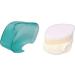 Kids Sunscreen Brush Compact Skin Friendly Multipurpose Soft Bristles Kids Sunscreen Applicator with Protective Cover for Travel (Green) - Buy Online on SooperMarket.com