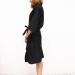 Mollensiuer Black Salon Robe - 1 Piece Client Gown Cape | Hair Cutting Smock Kimono Style for Salons - Buy Online on SooperMarket.com
