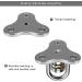 SELEWARE Heavy Duty Swing Hanger with 360 Swivel Hook - Indoor/Outdoor Swing Hardware for Tire, Saucer, and Hammock Chairs - Buy Online on SooperMarket.com