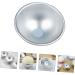 OUNONA 18 Pcs Mold Ball Cake Pans Chocolate Candy Baking Cookie Moulds Mini Dome Cake Tins Muffin Baking Cups Hemisphere Cake Pan Sphere Cake Mould Paper Cup Non Stick 3D Aluminum Alloy Silverx3pcs 8X8X4CMx3pcs - Buy Online on SooperMarket.com