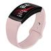 Compatible with Gear Fit 2 Band / Gear Fit 2 Pro Bands, NAHAI Soft Silicone Replacement Bands Wristband for Samsung Gear Fit 2 and Fit 2 Pro Smartwatch, Large, Sand Pink Sand Pink L: 6.8''-8.7''